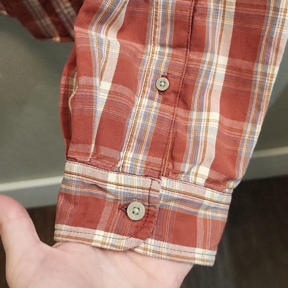 The North Face A5 Series Long Sleeve Plaid Button Down Shirt
